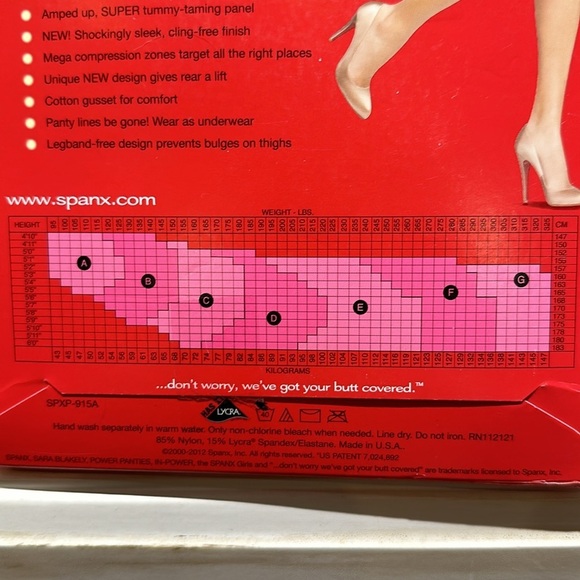 Nwt Spanx Super Power Panty Body Shaper. - Picture 6 of 6